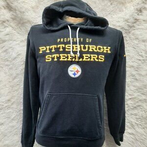 Nike Mens NFL Team Apparel Pittsburgh Steelers Hoodie Football Sweatshirt S